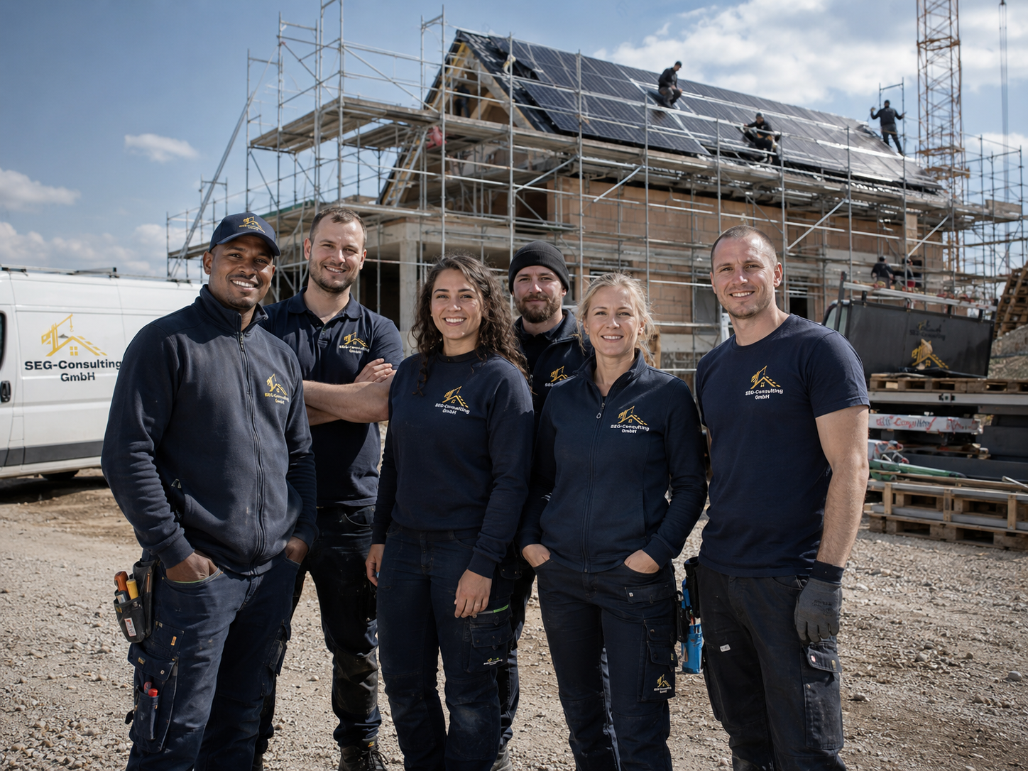 SEG Team auf einer koordinierten Baustelle